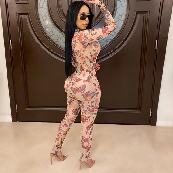 women's jumpsuits & rompers print bodycon jumpsuit women stand collar one piece overalls party night clubwear zipper long sleeve 2021, Black;white
women's jumpsuits & rompers print bodycon jumpsuit women stand collar one piece overalls party night clubwear zipper long sleeve 2021, Black;white