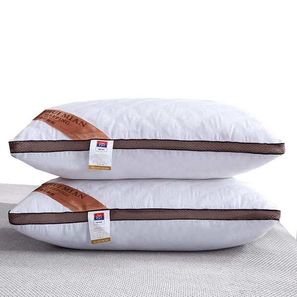 74x48 cm sleeping pillow to relieve cervical fatigue and shoulder pain filled with cotton embroidery
74x48 cm sleeping pillow to relieve cervical fatigue and shoulder pain filled with cotton embroidery