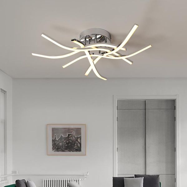chrome plating modern led ceiling chandeliers for living room bedroom kitchen home indoor lighting fixtures 110v220v
chrome plating modern led ceiling chandeliers for living room bedroom kitchen home indoor lighting fixtures 110v220v