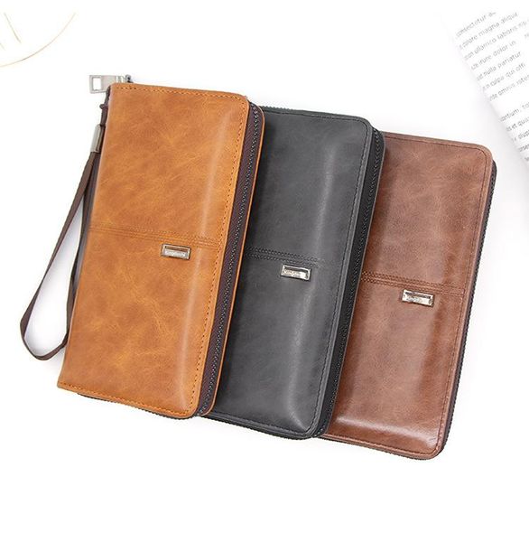 wallets 2021 nian style men long zipper wallet-style multi-functional handbag men's wallet, Red;black
wallets 2021 nian style men long zipper wallet-style multi-functional handbag men's wallet, Red;black