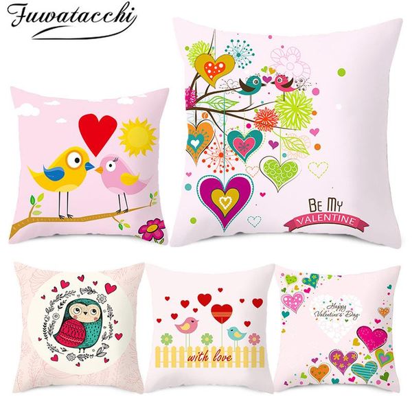 fuwatacchi cute cartoon animals pattern cushion covers heart printed pillow cases for home bedroom sofa decorative cover cushion/decorative
fuwatacchi cute cartoon animals pattern cushion covers heart printed pillow cases for home bedroom sofa decorative cover cushion/decorative