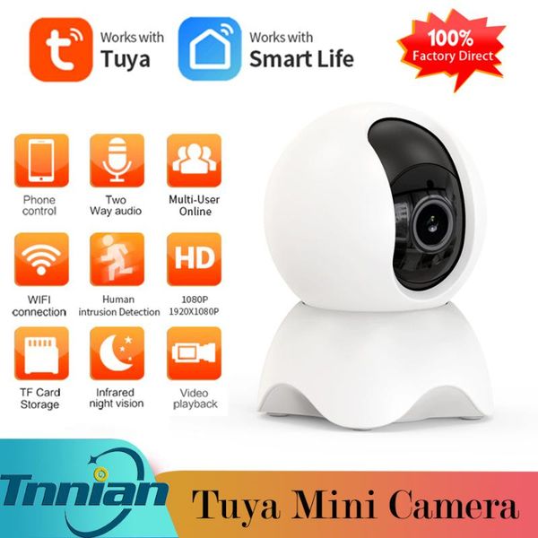 cameras tuya smart 1080p mini ip camera wifi home security video surveillance infrared baby monitor 360° dome cctv
cameras tuya smart 1080p mini ip camera wifi home security video surveillance infrared baby monitor 360° dome cctv