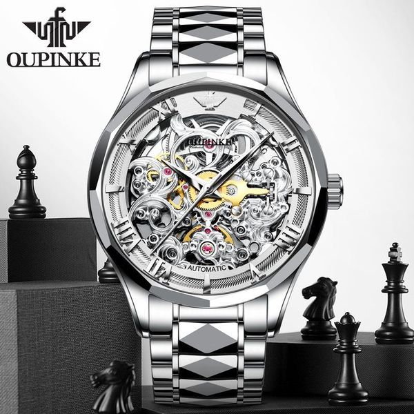 wristwatches 2021 personality fashion watch men automatic mechanical tourbillon creative unique hollow gift man clock, Slivery;brown
wristwatches 2021 personality fashion watch men automatic mechanical tourbillon creative unique hollow gift man clock, Slivery;brown
