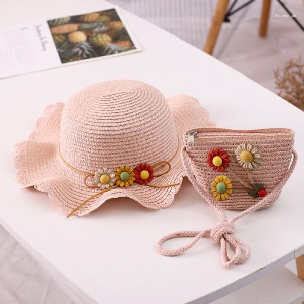 caps & hats baby girls fisherman hat bag set spring summer toddlers cute flower decoration sun protection straw cap + messenger anti uv1, Yellow
caps & hats baby girls fisherman hat bag set spring summer toddlers cute flower decoration sun protection straw cap + messenger anti uv1, Yellow