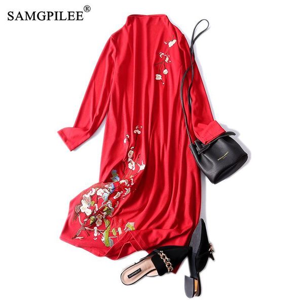women winter clothing casual dress a-line print full sleeve embroidery plus size empire turtleneck collar dresses 4xl, Black;gray
women winter clothing casual dress a-line print full sleeve embroidery plus size empire turtleneck collar dresses 4xl, Black;gray