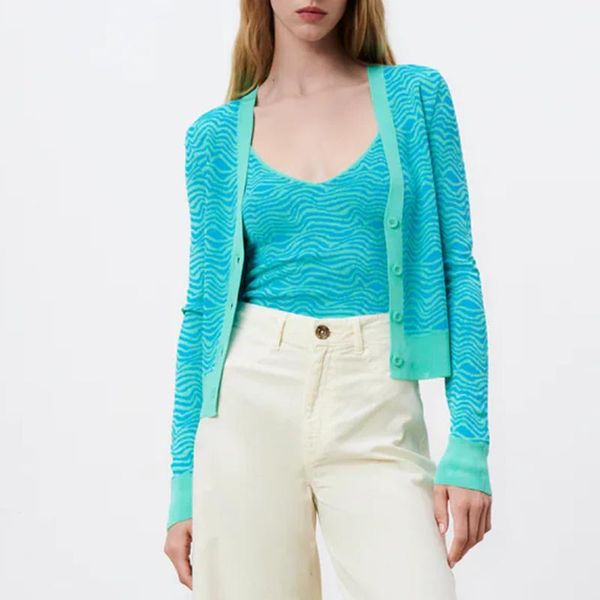 women's knits & tees fashion casual jacquard sweaters women elegant v neck buttons sweater long sleeve ladies, White
women's knits & tees fashion casual jacquard sweaters women elegant v neck buttons sweater long sleeve ladies, White