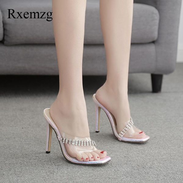 slippers rxemzg summer shoes woman pvc square toe heels rhinestone high sandals women outdoor ladies 35-40, Black
slippers rxemzg summer shoes woman pvc square toe heels rhinestone high sandals women outdoor ladies 35-40, Black