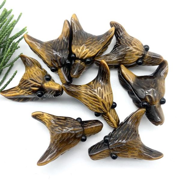 decorative objects & figurines natural yellow tiger eye wolf head shaped carved crystal specimen healing for home decoration crystals
decorative objects & figurines natural yellow tiger eye wolf head shaped carved crystal specimen healing for home decoration crystals