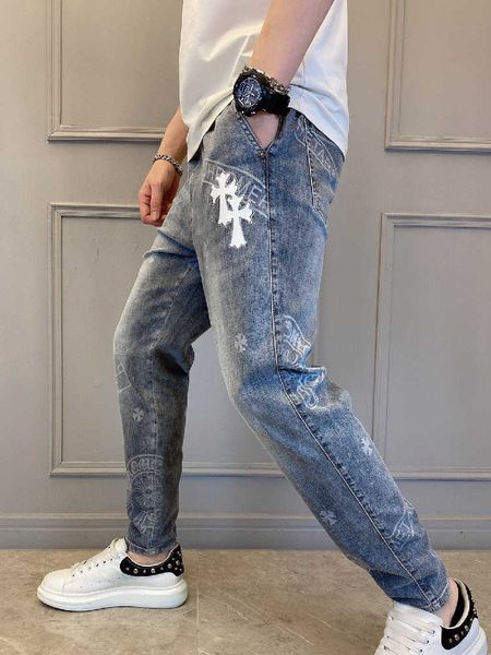 fashion brand summer 2021 horseshoe print crosin cross men's thin washed jeanswmu2, Blue
fashion brand summer 2021 horseshoe print crosin cross men's thin washed jeanswmu2, Blue