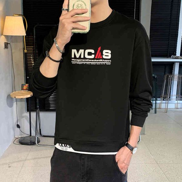 men's 2021 summer korean casual loose ins fashion brand half sve bottomed shirt men's sweater, Black
men's 2021 summer korean casual loose ins fashion brand half sve bottomed shirt men's sweater, Black