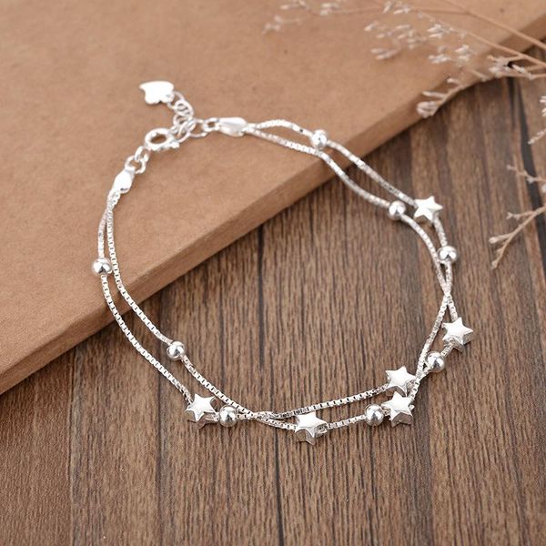 link, chain fashion simple star bracelet for women charm bracelets gift korean style temperament multi-layer planet 2021, Black
link, chain fashion simple star bracelet for women charm bracelets gift korean style temperament multi-layer planet 2021, Black