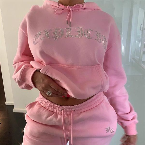 tracksuit 2 piece set womens pants spring loose oversize hoodies sweatshirt pullover sweatpants joggers female elastic sport suit, White
tracksuit 2 piece set womens pants spring loose oversize hoodies sweatshirt pullover sweatpants joggers female elastic sport suit, White