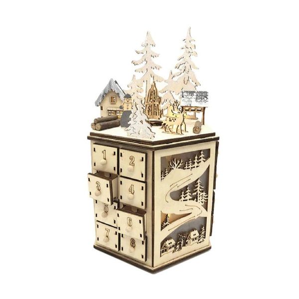 christmas decorations 2021 advent calendar wooden countdown ornament with led lights & 24 drawers box village house santa claus elk decorati
christmas decorations 2021 advent calendar wooden countdown ornament with led lights & 24 drawers box village house santa claus elk decorati