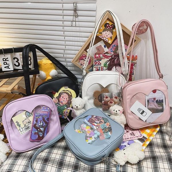 evening bags girls cute pu square bag ladies love transparent design crossbody kawaii doll pendant shoulder student japanes ita
evening bags girls cute pu square bag ladies love transparent design crossbody kawaii doll pendant shoulder student japanes ita