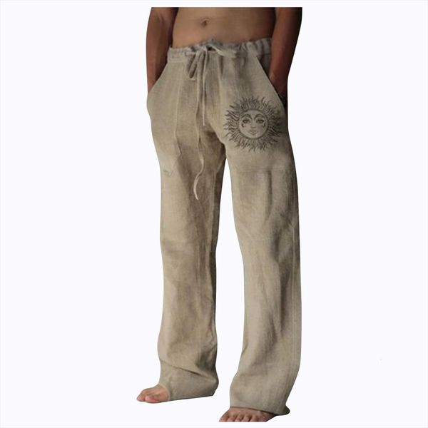 62 summer vintage cotton linen women pants oversized jogger trousers hip hop sun print male plus size wide leg men, Black
62 summer vintage cotton linen women pants oversized jogger trousers hip hop sun print male plus size wide leg men, Black