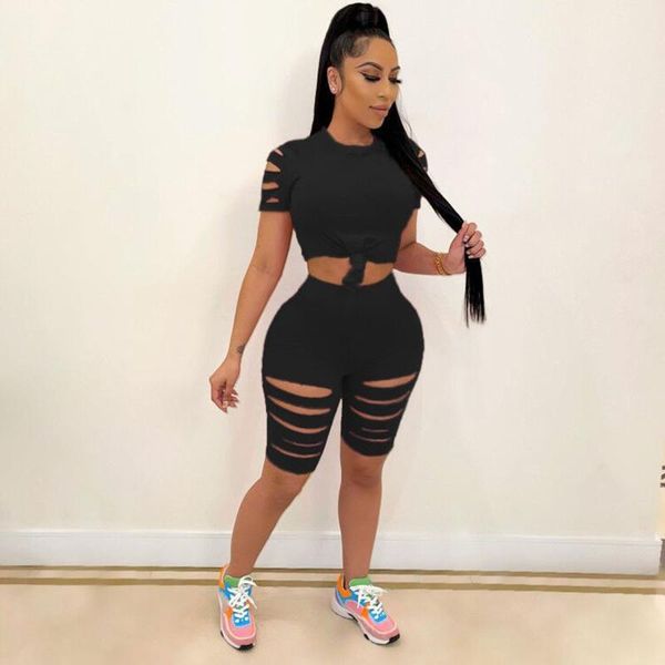women's tracksuits summer bandage crop and biker shorts matching sets for women solid color skinny sportswear short sleeve two piece ou, Gray
women's tracksuits summer bandage crop and biker shorts matching sets for women solid color skinny sportswear short sleeve two piece ou, Gray