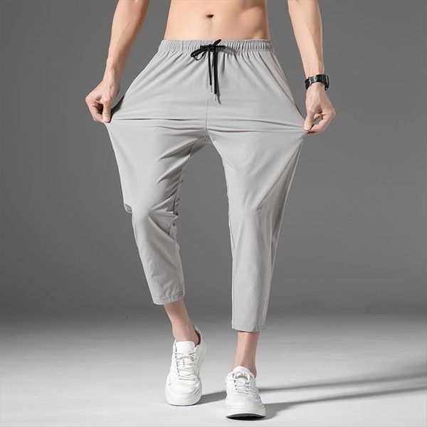 straight fashion pure color women pant elastic waist casual street loose japanese ice silk, Black
straight fashion pure color women pant elastic waist casual street loose japanese ice silk, Black