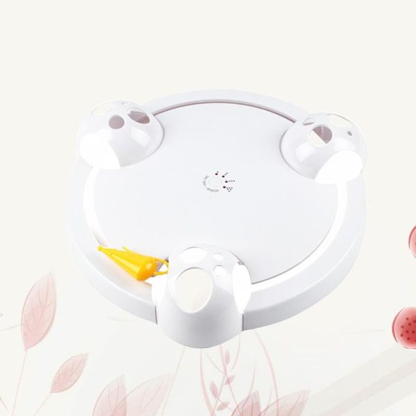 creative cat interactive pet toys automatic rotating play teaser plate mice catch without battery (white)
creative cat interactive pet toys automatic rotating play teaser plate mice catch without battery (white)