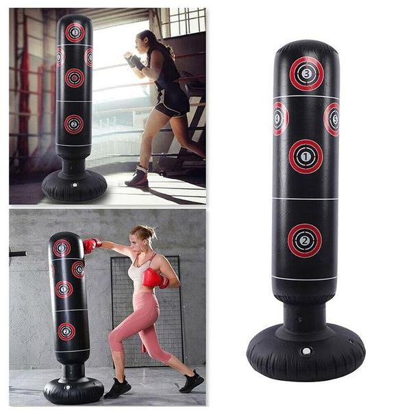 sand bag 160cm inflatable boxing punching pvc martial arts muay thai tumbler gym children's fitness vertical training target
sand bag 160cm inflatable boxing punching pvc martial arts muay thai tumbler gym children's fitness vertical training target