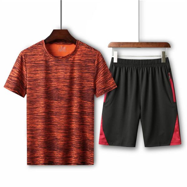 men's tracksuits 2021 summer 2-piece cotton round neck slim fit t-shirt cool basic short sleeve sweatshirt comfortable refreshing, Gray
men's tracksuits 2021 summer 2-piece cotton round neck slim fit t-shirt cool basic short sleeve sweatshirt comfortable refreshing, Gray