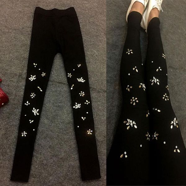 women's leggings 2021 autumn fashion diamonds pants women plus size 3xl casual slim pencil black
women's leggings 2021 autumn fashion diamonds pants women plus size 3xl casual slim pencil black