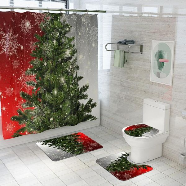 bath mats christmas bathroom set home toilet decor rugs and shower curtain printed 3d carpet absorbent rug
bath mats christmas bathroom set home toilet decor rugs and shower curtain printed 3d carpet absorbent rug