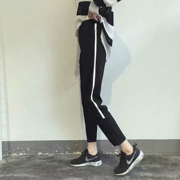 women's pants & capris high waist cargo women loose boyfriend ankle-length plus size hip hop sports harem pant, Black;white
women's pants & capris high waist cargo women loose boyfriend ankle-length plus size hip hop sports harem pant, Black;white
