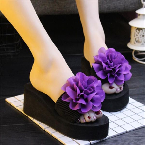 slippers summer sandals and women wearing high heels bow ties landslide for seaside holidays with thick soles, Black
slippers summer sandals and women wearing high heels bow ties landslide for seaside holidays with thick soles, Black