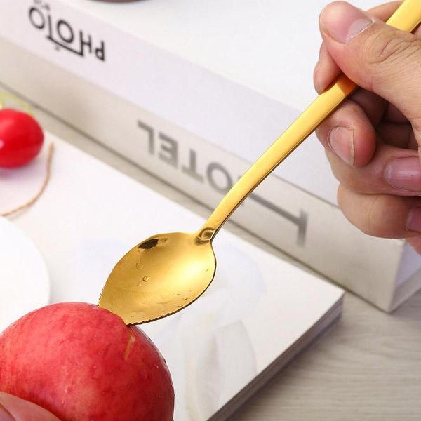 spoons 304 stainless steel children's baby apple puree spoon complementary scraper fruit tool tableware
spoons 304 stainless steel children's baby apple puree spoon complementary scraper fruit tool tableware