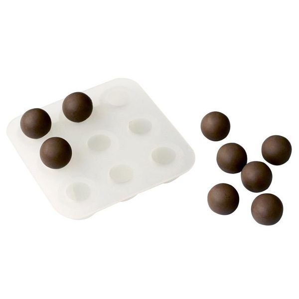 nicole silicone soap mold 9-cavity bath bomb spherical mould for diy handmade 3 different sizes craft tools
nicole silicone soap mold 9-cavity bath bomb spherical mould for diy handmade 3 different sizes craft tools