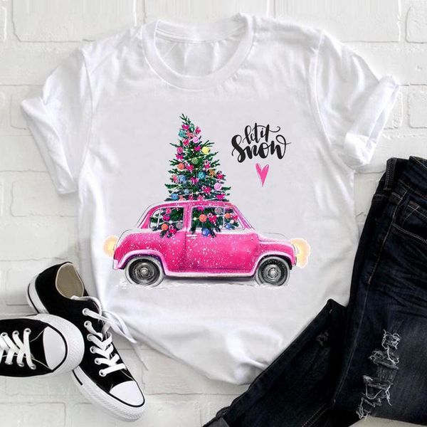 women's t-shirt merry christmas casual cute 90s t tee fashion women holiday clothes female cartoon print tshirt year graphic, White
women's t-shirt merry christmas casual cute 90s t tee fashion women holiday clothes female cartoon print tshirt year graphic, White