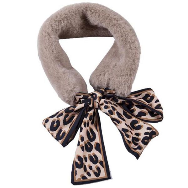 scarves autumn and winter korean wild leopard print small streamer scarf imitation fur thick collar bib, Blue;gray
scarves autumn and winter korean wild leopard print small streamer scarf imitation fur thick collar bib, Blue;gray