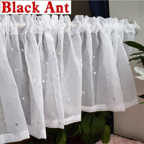 curtain & drapes cartoon silver star short for living room half voile sheer kitchen bay small cafe window blinds drape nordic dl-wp234#20
curtain & drapes cartoon silver star short for living room half voile sheer kitchen bay small cafe window blinds drape nordic dl-wp234#20