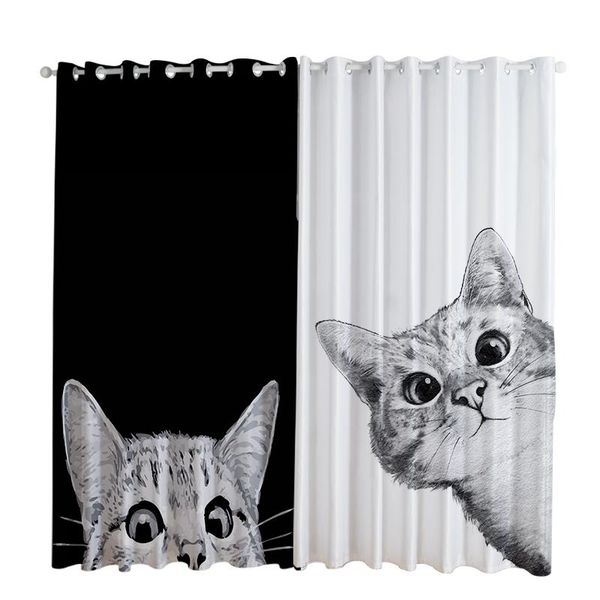 curtain & drapes window curtains blackout cartoon cute animal cat ready made for living room home decoration
curtain & drapes window curtains blackout cartoon cute animal cat ready made for living room home decoration