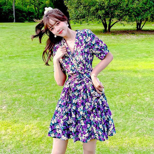summer sweet slim v neck party dress elegant gorgeous floral print women fashion short sleeve 210531, Black;gray
summer sweet slim v neck party dress elegant gorgeous floral print women fashion short sleeve 210531, Black;gray
