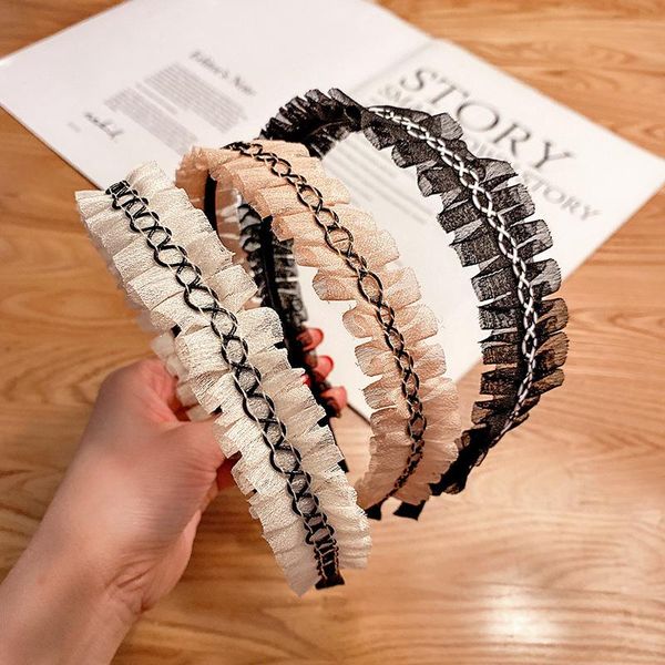 hair accessories sweet sen fairy band headdress wild simple temperament pressure non-slip headband, Slivery;white
hair accessories sweet sen fairy band headdress wild simple temperament pressure non-slip headband, Slivery;white
