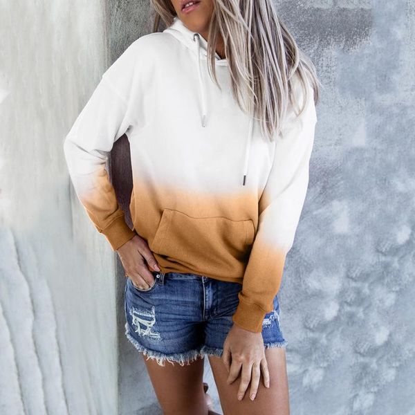women's blouses & shirts plus size tie-dye printed hoodies women casual gradient pullover long sleeve sweatshirt sudadera moletom femin, White
women's blouses & shirts plus size tie-dye printed hoodies women casual gradient pullover long sleeve sweatshirt sudadera moletom femin, White