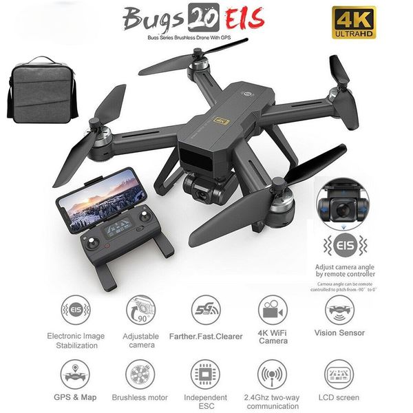 mjx bugs 20 / b20 eis drone rc quadcopter 4k 5g gps fpv hd camera brushless protable dron
mjx bugs 20 / b20 eis drone rc quadcopter 4k 5g gps fpv hd camera brushless protable dron
