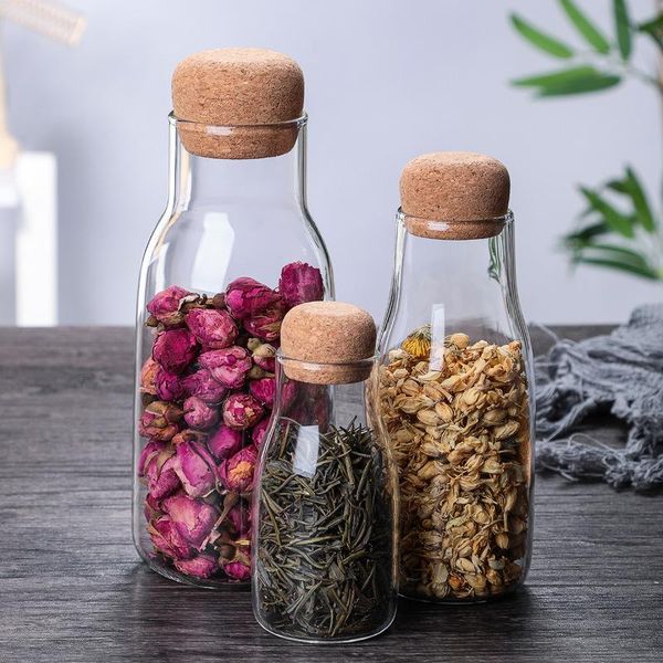 storage bottles & jars coffee beans glass tea pots flower containers transparent sealed cork lid
storage bottles & jars coffee beans glass tea pots flower containers transparent sealed cork lid