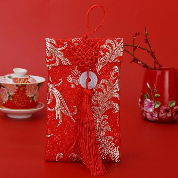 gift wrap chinese style red envelope cloth art betrothal bag happy year high-grade brocade wedding tassel knot money pocket
gift wrap chinese style red envelope cloth art betrothal bag happy year high-grade brocade wedding tassel knot money pocket
