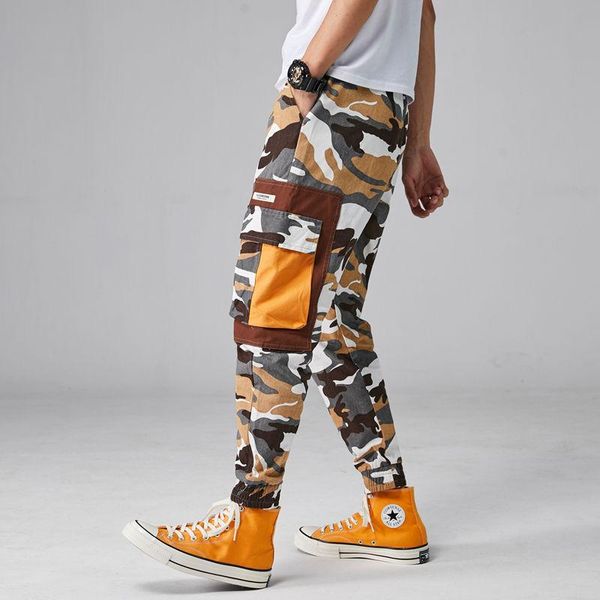 fashions camo pants men camouflage cargo loose outdoor casual men's streetwear korean ankle bands tactical, Black
fashions camo pants men camouflage cargo loose outdoor casual men's streetwear korean ankle bands tactical, Black