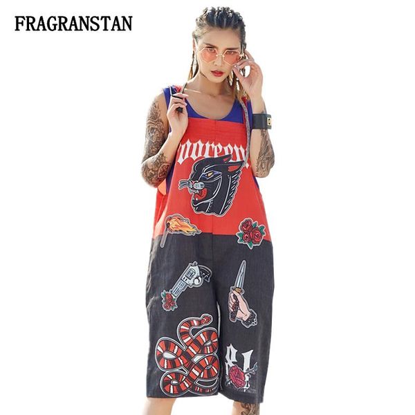 women's jumpsuits & rompers women 2021 summer o-neck fashion casual female loose plus size harajuku street style print sleeveless plays, Black;white
women's jumpsuits & rompers women 2021 summer o-neck fashion casual female loose plus size harajuku street style print sleeveless plays, Black;white