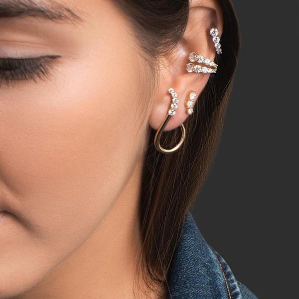hoop & huggie fashion gold no pierced c-shaped ear cuff outdoor po jewelry rhinestone earrings clip, Golden;silver
hoop & huggie fashion gold no pierced c-shaped ear cuff outdoor po jewelry rhinestone earrings clip, Golden;silver