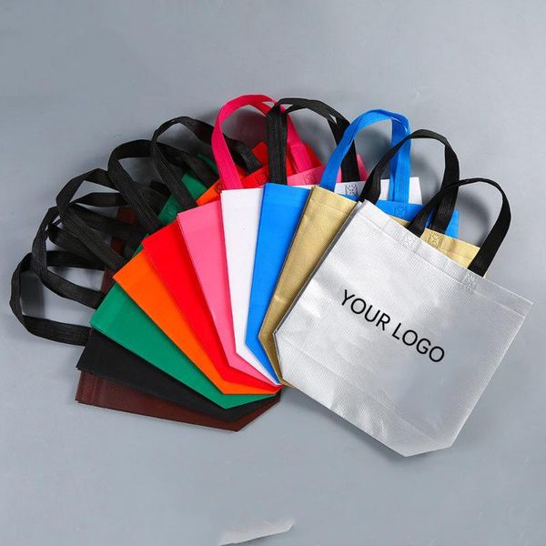 gift wrap 100pcs print logo on one side waterproof film non-woven fabric bag environmental advertising shopping customized
gift wrap 100pcs print logo on one side waterproof film non-woven fabric bag environmental advertising shopping customized