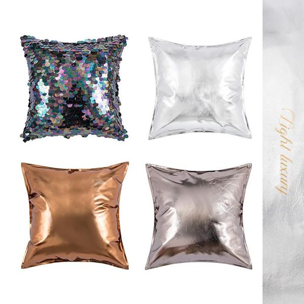 cushion/decorative pillow fsislover pu glossy cushion cover sequins light luxury waist pillowcase bedroom decorative home cases
cushion/decorative pillow fsislover pu glossy cushion cover sequins light luxury waist pillowcase bedroom decorative home cases