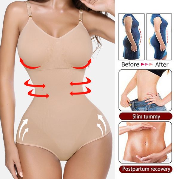 womens full body shaper sealess firm tummy control shapewear slimming underwear slim bodysuit waist trainer corset
womens full body shaper sealess firm tummy control shapewear slimming underwear slim bodysuit waist trainer corset