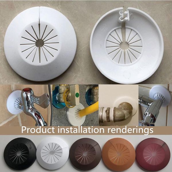 kitchen faucets 1pcs plastic wall hole duct cover shower faucet angle valve pipe plug decoration snap-on plate accessories
kitchen faucets 1pcs plastic wall hole duct cover shower faucet angle valve pipe plug decoration snap-on plate accessories