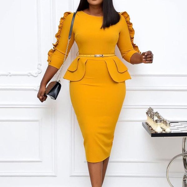 african style women bodycon dress solid color fashion mid-calf high waist woman dresses belt slim ol robes vestidos female casual, Black;gray
african style women bodycon dress solid color fashion mid-calf high waist woman dresses belt slim ol robes vestidos female casual, Black;gray
