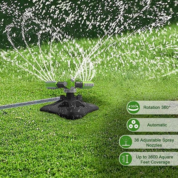 garden sprinkler, upgraded automatic lawn sprinkler 360-degree rotating irrigation system hose watering equipments
garden sprinkler, upgraded automatic lawn sprinkler 360-degree rotating irrigation system hose watering equipments
