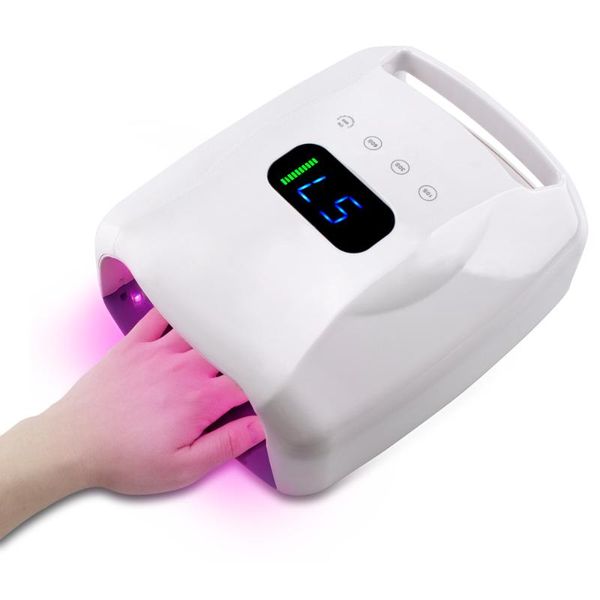 cordless red light 96w led uv nail lamp for curing gel polish wireless with large lithium battery high power dryers
cordless red light 96w led uv nail lamp for curing gel polish wireless with large lithium battery high power dryers